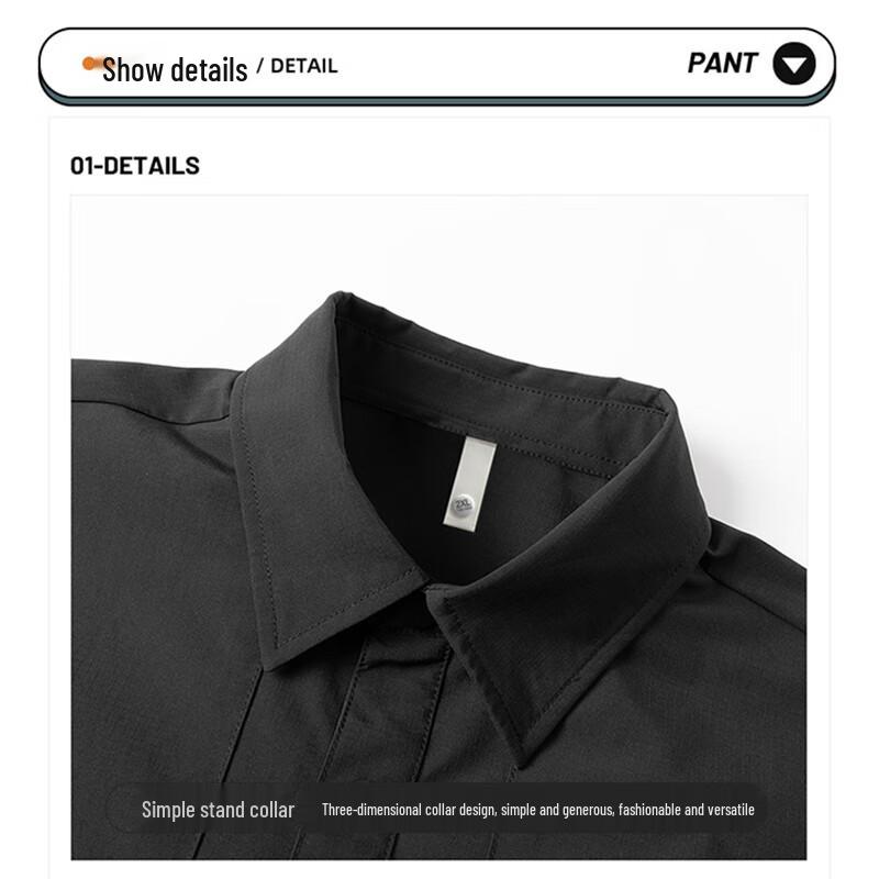 Wassup Sohot Men's Casual Lapel Shirt Jacket