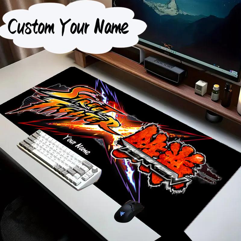 Custom Name Mouse pad Street game Characters Mouse pad, Gaming Mouse Pad, keyboard pad, Desk Decor for computer notebook Fan Birthday Gift