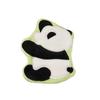 Panda Embroidered Soft Coral Fleece Hand Towel - Water Absorbent Kitchen Cloth