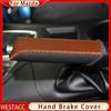 Leder Auto Handbremse Handbremsabdeckung für Mazda 3 Axela Atenza CX-5 CX3 CX-3 CX5 2015 2016 2017 2018 AT
