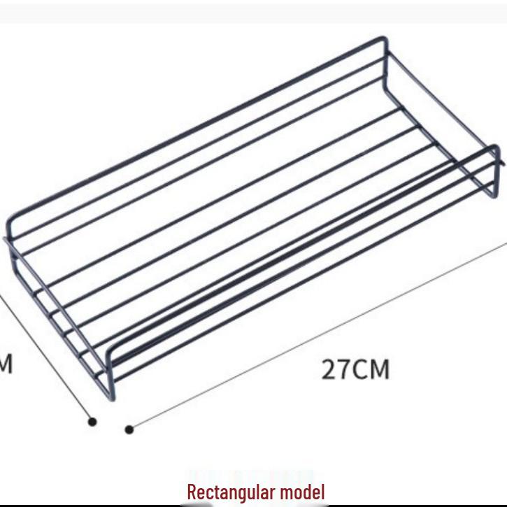 

Настенная полка-органайзер для душа в ванной комнате без сверления для дома и общежития Default