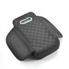 Alfombrilla para reposabrazos de coche, de piel sintética, con bolsa de almacenamiento