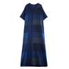 Summer Plus Size Maxi Dress Women Oversize Loose V Neck Sundress Bohemian Floral Print Big Dress 9049