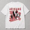 BTS Arirang Album Tour Graphics Unisex Shirt Kpop Boy Band 2026 Summer New Cotton Men's Women's Streetwear Tshirt Fan Gifts