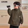 LUSON Chen Dazhu Boys' Hooded Outdoor Autumn Jacket