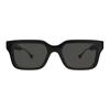 Gucci Color Block Letter Print Rectangular Sunglasses Men Sunglasses Black GG1732SK-001
