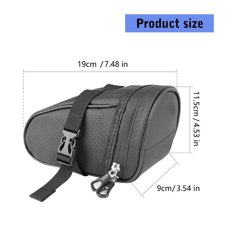 Mountain Bike Saddles Bag Bicycles Cycling Seatpost Rear Tail Bag Bicycles Seats Rear Tool Pouches Easily to Install