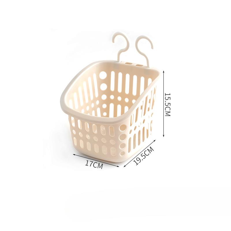 Coș pentru depozitare suspendat Coș pentru baie pentru baie Coș pentru baie din plastic pentru baie Coș pentru depozitare pentru agățat pe perete