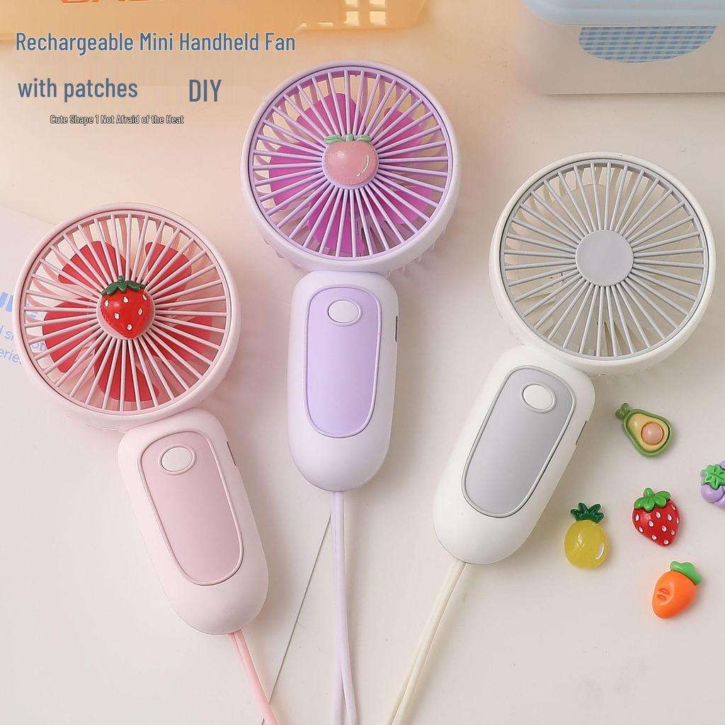 Rechargeable Portable Mini Fan – USB Charging Handheld Fan for Students & Outdoor Use