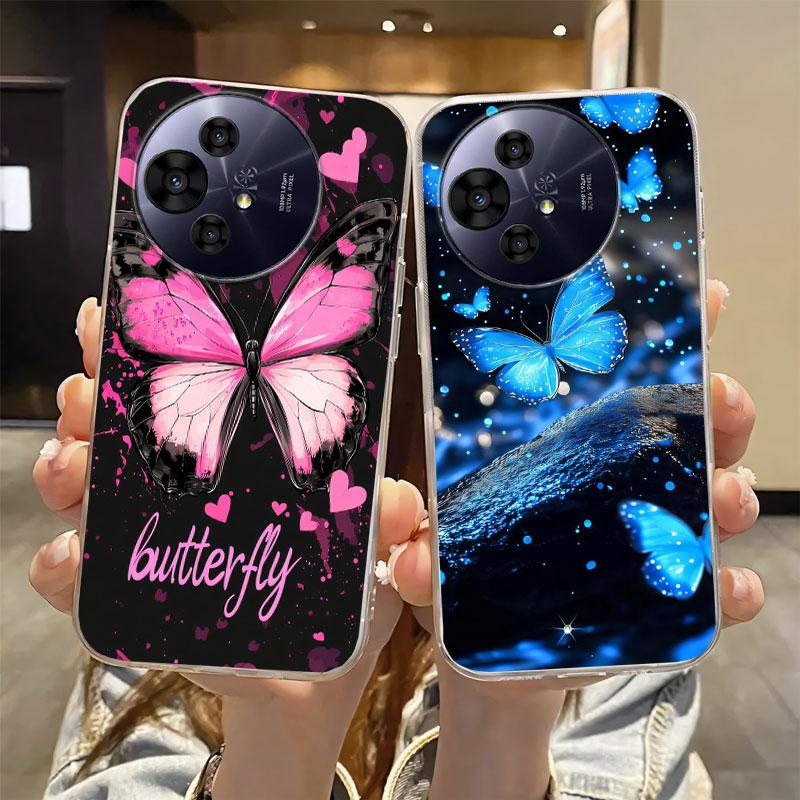 For TCL 50 SE 50 50XE 50XL NxtPaper 5G Case Cover For TCL 505 501 Marble Clear Soft Silicone Phone Case Cartoon Flower Fundas