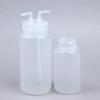 250ml/500ml Spritzflasche, Polyethylen PP Transparenter Kunststoff Gaswaschzylinder, zum Ausgeben von Flüssigkeiten Labore