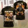 2026 Men's CM PUNK Fan T-Shirts 3D Print Men Women O-Neck Tee Summer Short Sleeve Top Oversized Gym Clothing Tough Guy Sportwear