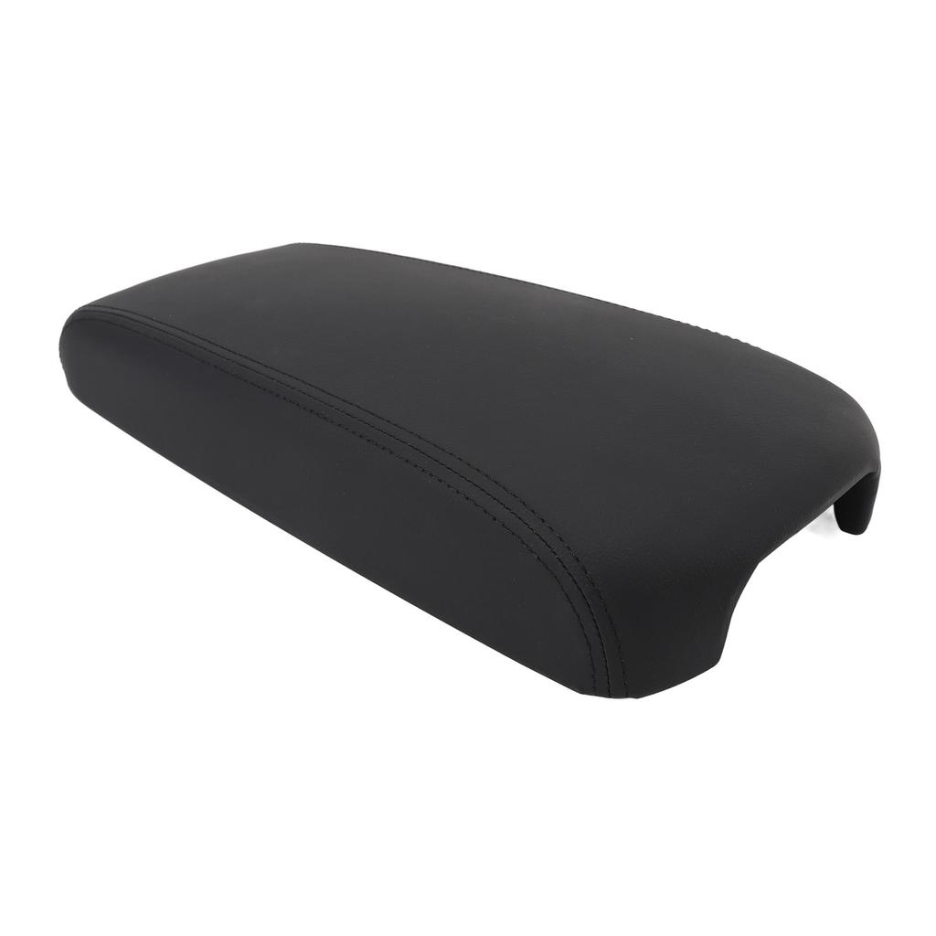 Mittelkonsole Armlehnenabdeckung Komfortstütze PU-Leder Mittelkonsole Abdeckungshaut für Altima 2013-2018 Schwarz