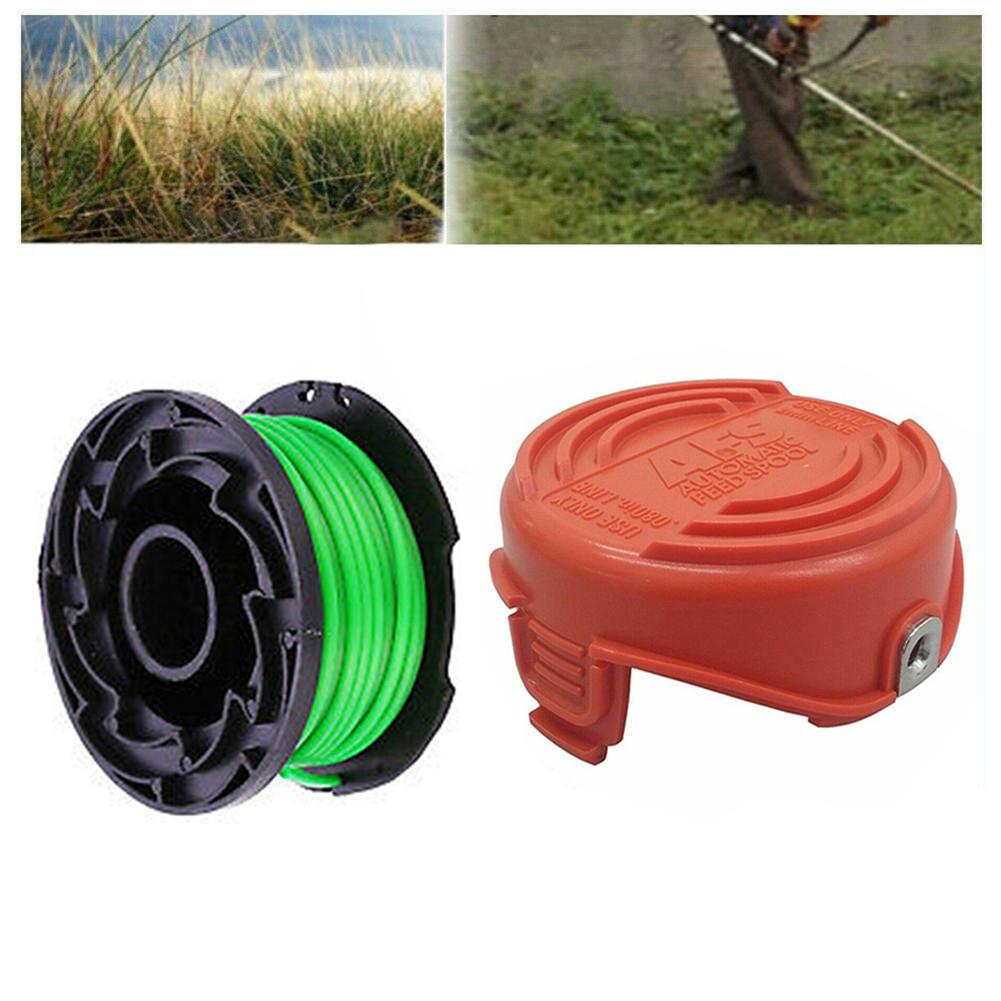 For Trimmer Spool Cap and Line for Black & Decker GL7033 GL9035 Easy Snap Installation for User Friendly Experience