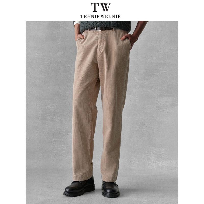 Teenie Weenie Men's Corduroy Straight-Leg Casual Pants