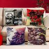 Band L-Linkin Cool P-Park Cushion Cover Pillowcase Upholstery Sofa Throw Pillow Home Decor Pillowcas