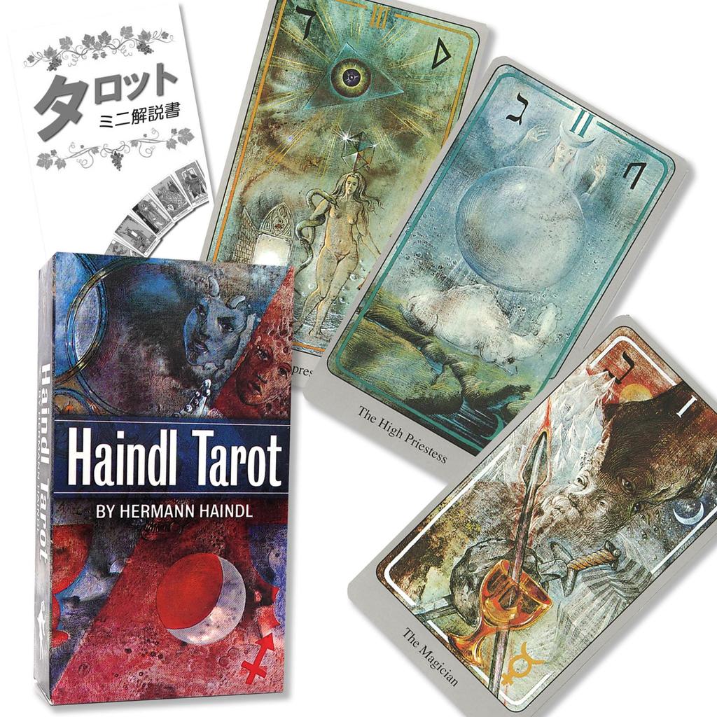 Haindl Tarot Tarot Reading Instructions (Japanese Instruction Manual Included) Authentic Tarot Cards (78 Cards)