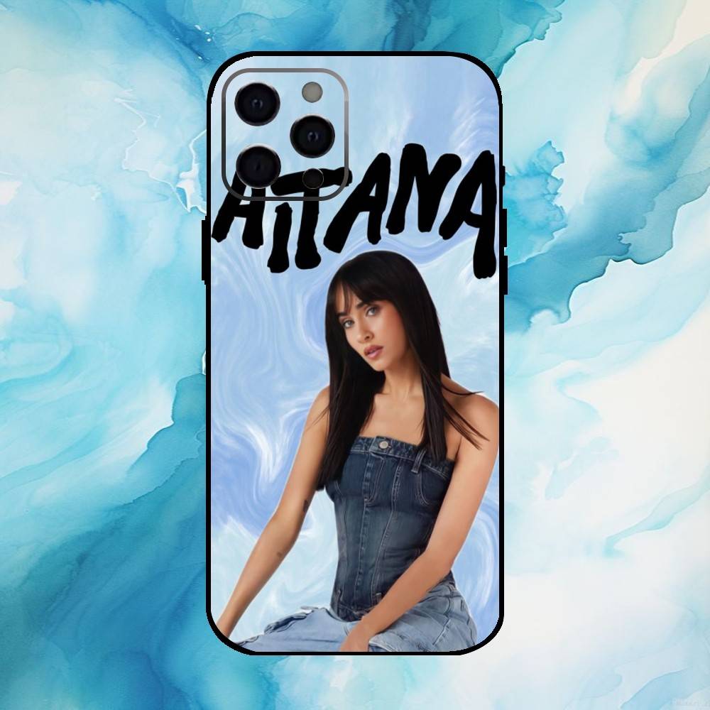 Singer A-Aitana CUARTO AZUL Phone Case For iPhone17,16,15,14,13,12,11 Plus,Pro Max Soft Black Cover