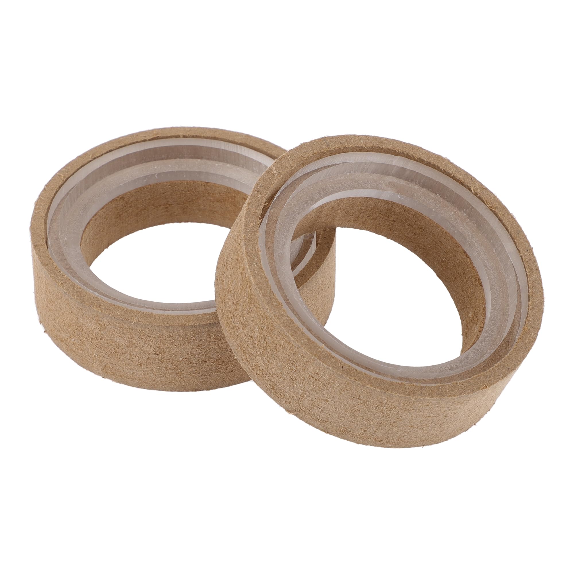

RATCHROLL Universal Speaker Spacer Ring Tweeter Speaker Spacer Adapter with Acrylic Washers for Brown Wood 2-Piece 1.31-inch Speakers, коричневий
