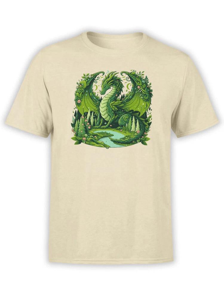 Dragons Tshirt Collection Verdant Guardian Dragon Tshirt Unisex S