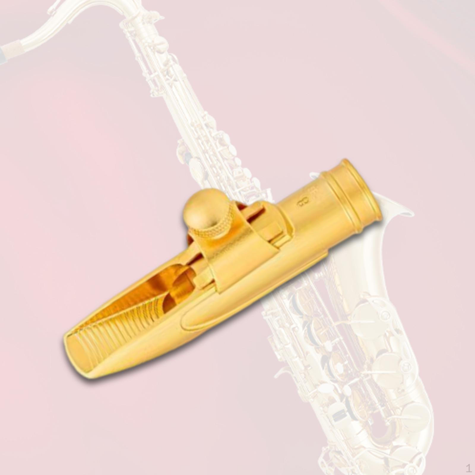 

Мундштук для альт-саксофона Легкий Металлический Тон Легкая Установка Подарки для Семьи Музыка 8C