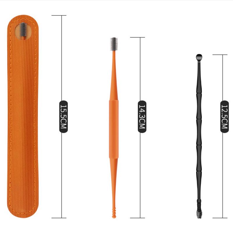 1/2 шт. инструмент для удаления ушной серы палочки для чистки ушей силиконовый инструмент — фото 7