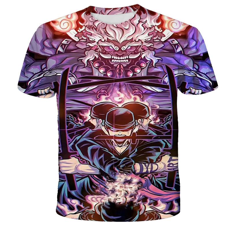 New 3D Printed Animation Element Outdoor Leisure T-shirt Comfortable Material Suitable For, Men and Women