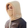 New hat women's autumn and winter cycling warm scarf men's mask integrated windproof pullover hat cold-proof ear protection Lei Feng hat