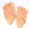 Funny Barefoot Slippers, Bigfoot Shoes, Toe Slippers, Flat Party Funny Sandals, Adult Halloween Costume Accessories