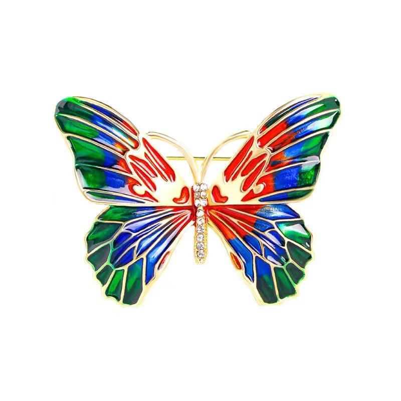 2025 Butterfly Brooch Female High-end Fashion Insect Butterfly Series Brooch Pin Brooch