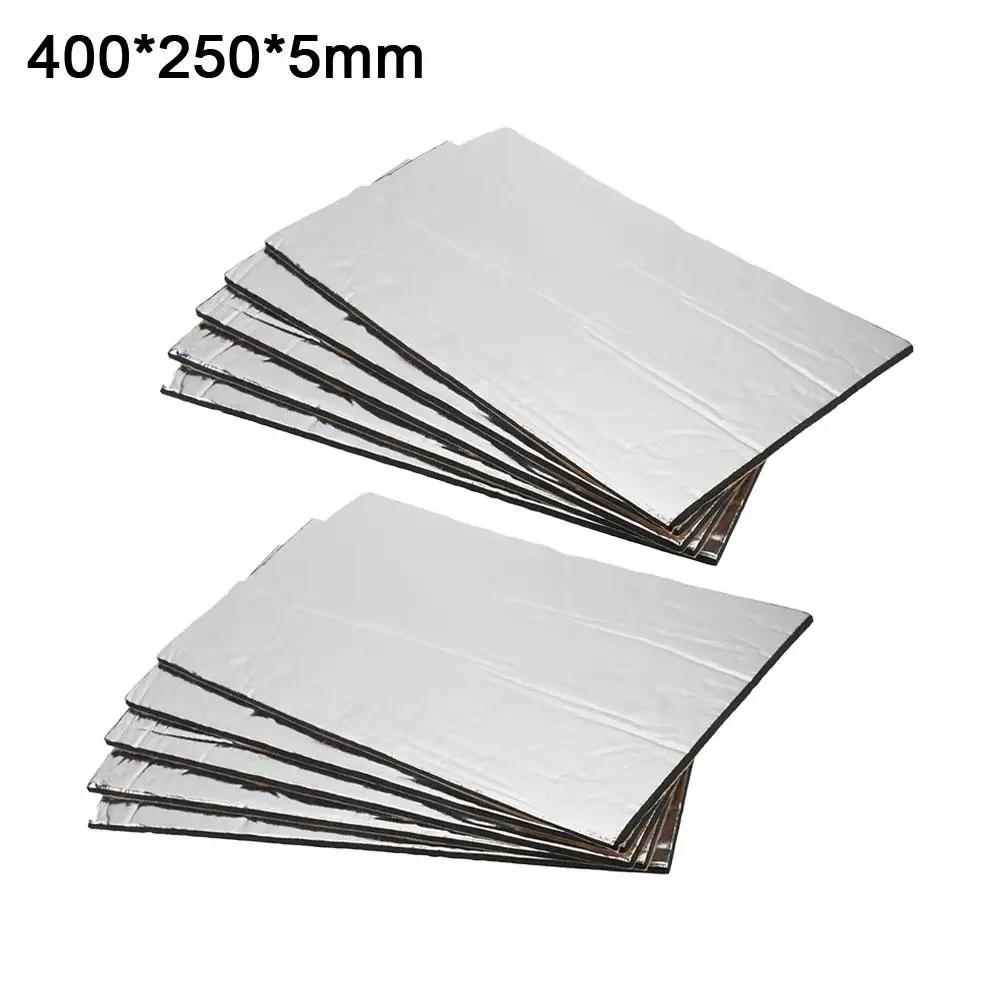 10pcs Car Insulation Cotton Automobile Heat Insulation Foam Deadening Hood Closed Universal Accessories Car Cotton Mat Cell O2F9