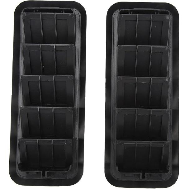 Air Vent Relief Grille,2pcs Back Panel Air Vent Relief Grille 13596856 Replacement for Chevy 1500 2500 3500 HD, Tihanw5hxom7szi