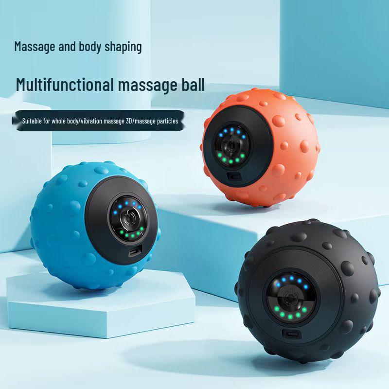 Electric Vibration Massage Ball for Muscle Relaxation and Fitness Yoga