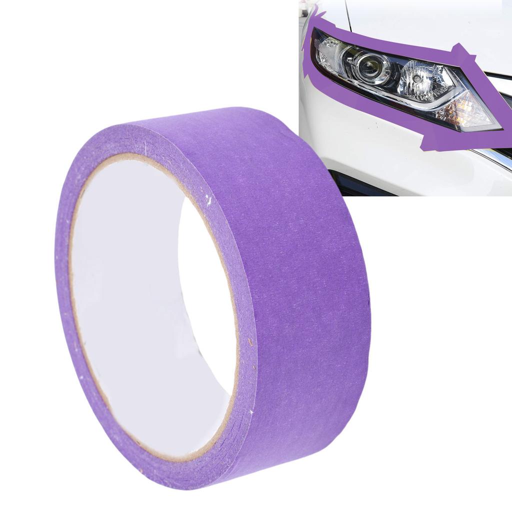 4PCS Painter Masking Tapes Crepe Paper Adhesive Tape for Automotive Painting and Refinishing No Residuals 35mm 20M