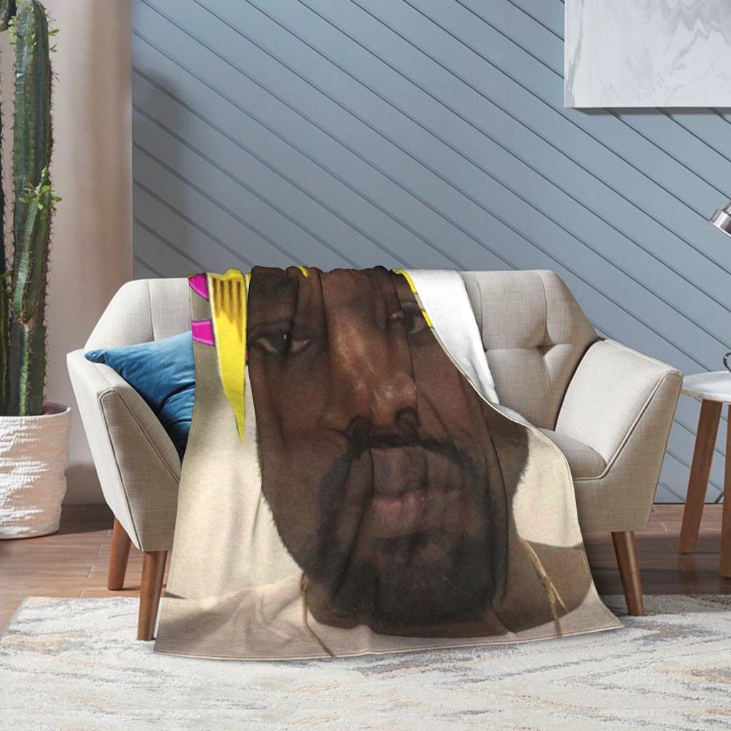 K-kanyes W-wests Funny Meme Throw Blanket for Couch Cozy Plush Blanket 50x60 Inches Multiple Sizes Bedspread for All Seasons