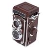 Vintage Digital Camera Portable TLR   Retro 2.7K Video 24MP Autofocus Vlog Camera Manual Joystick for Beginners Teens Adults