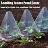 10/20pcs Conical Protective Cover Plants Seedlings Cover Reusable Nursery Lid Cold Proof Prevent Birds Planting Nursery Tent