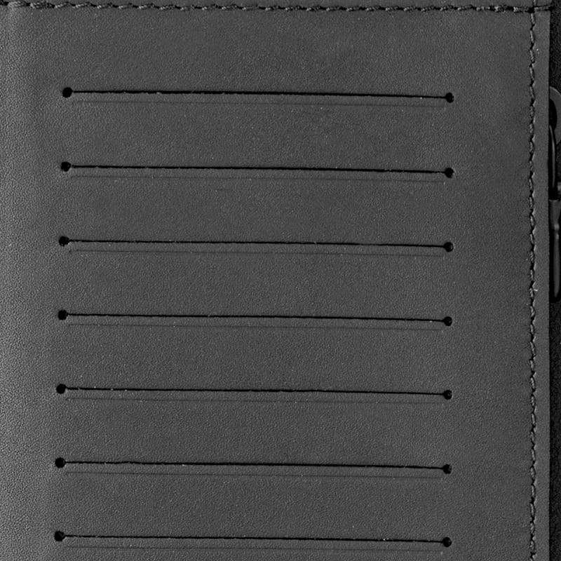 Louis Vuitton Brazza Cow Leather Wallet Men's Black M62900