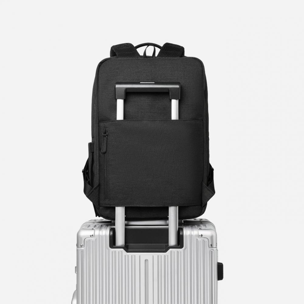 Nordace Smart Backpack With Usb Charging For 15 Inch Laptop   20l All Black   16