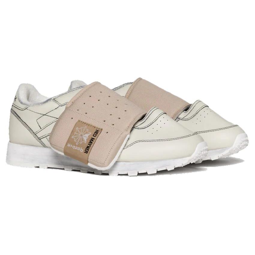 Reebok Hed Mayner X  Classic Leather Casual Versatile Shock Absorbing Durable Low Top Lifestyle Sneakers Unisex Sneakers Beige RMIA041C99LEA0010161