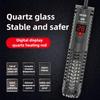 Fish Tank Electric Heating Rod Explosion Proof Glass Digital Display Heater Turtle Aquarium Automatic Thermostat