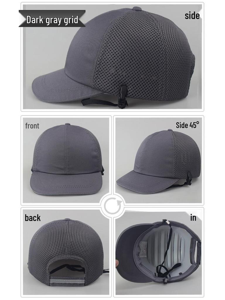 Lightweight Construction Safety Helmet: Anti-Smash Baseball-Style Hat for Workers & Welders