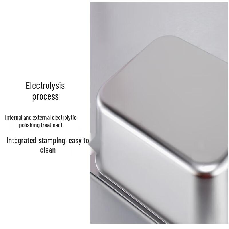 Sule 304 Stainless Steel Rectangular Food Pan with Lid