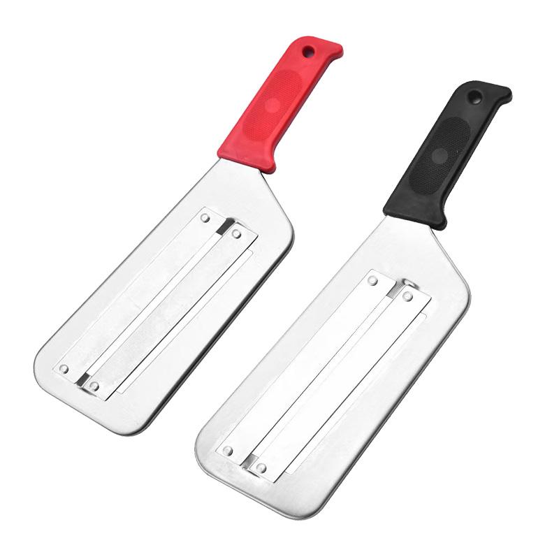 Küchenschäler Küchen-Multifunktions-Kohlmesser Tragbarer Zwiebelschneider Edelstahl-Schneidemesser Salat-Raspel Küchenwerkzeuge