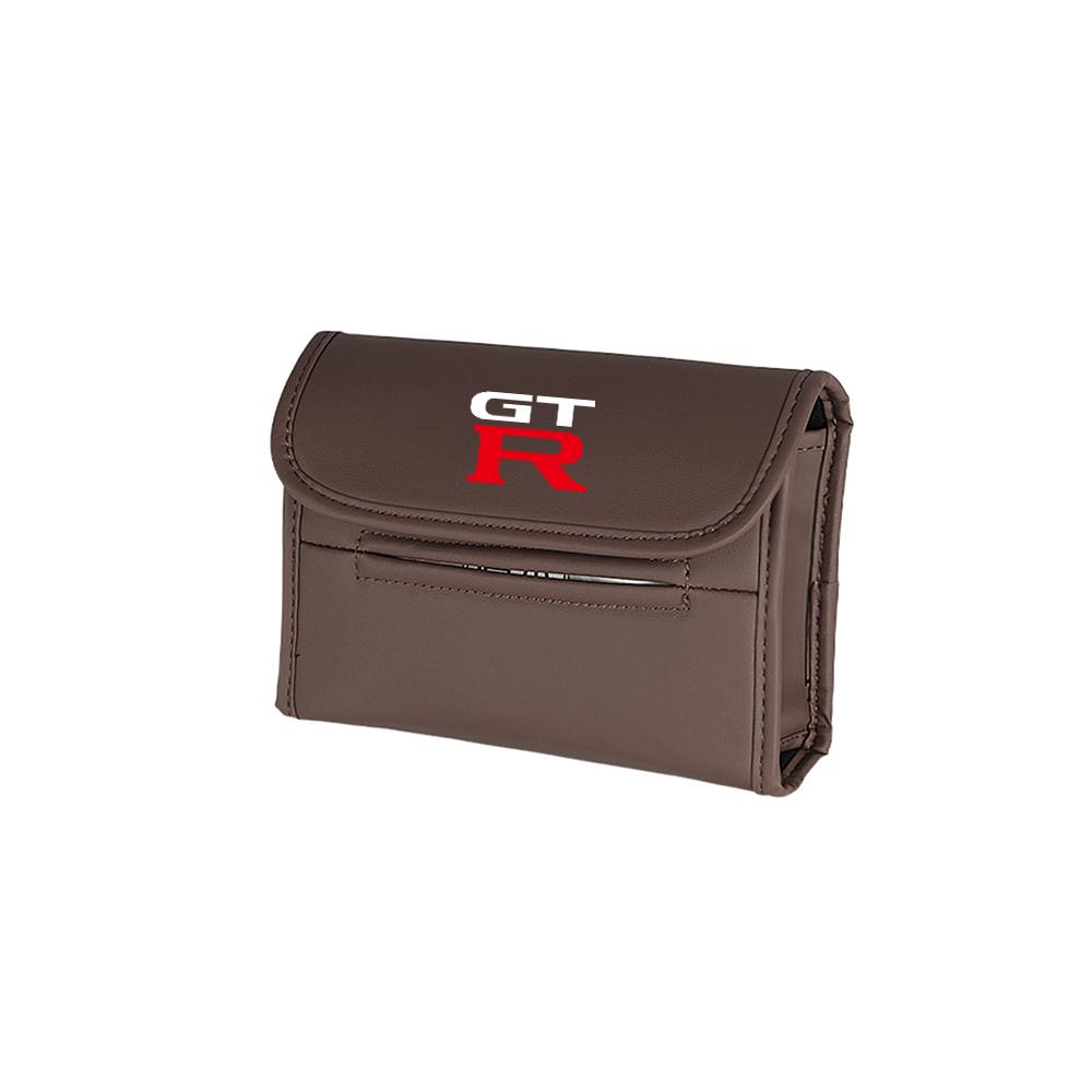 AUK2 For Nissan X-trail Qashqai J10 J11 Note Juke Patrol Navara Car Storage Box Back Seat Suspension Fixing Tissue Box Center Cover