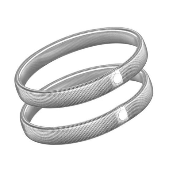 

2Pcs Arm Rings Adjustable Elastic Unisex Armbands Non-marking Shirt Cuffs Hair Rope Fashion Decoration