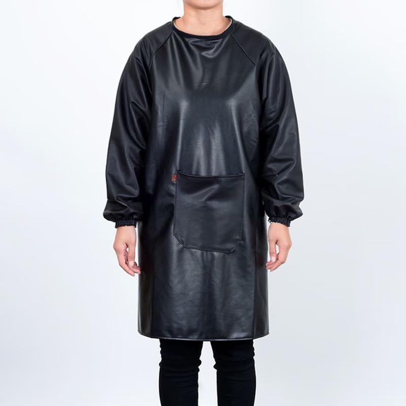 

COFLYEE Waterproof Leather Smock Apron