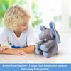 Dimple Kyle Elefant Plüschtier - Animierter Plüschblauer singender Elefant, Interaktives musikalisches Versteckspiel für Babys und Kinder, Perfekt für Kleinkinder, Alter
