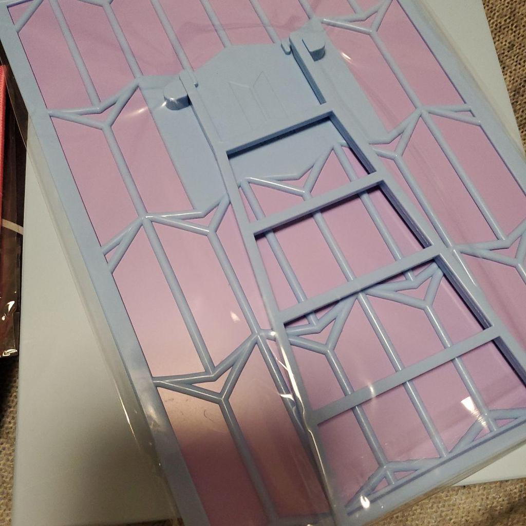 [USED] BTS Official Penlight AmiBomb ver.4 Slogan Mirror etc.