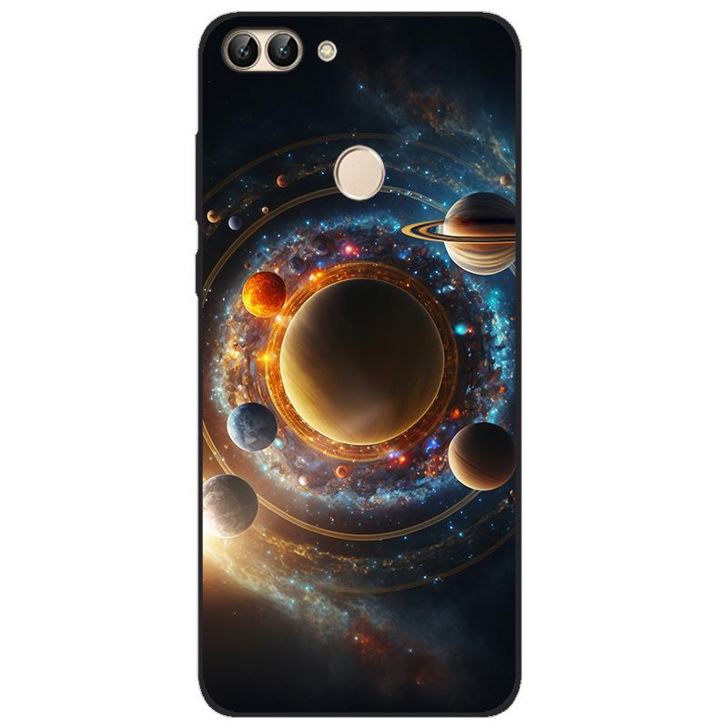 For Huawei P Smart 2018 FIG-LX1 PSmart Case For Huawei P Smart 5.65inch Case TPU Soft Silicone Cute Wolf Back Cover Phone Case